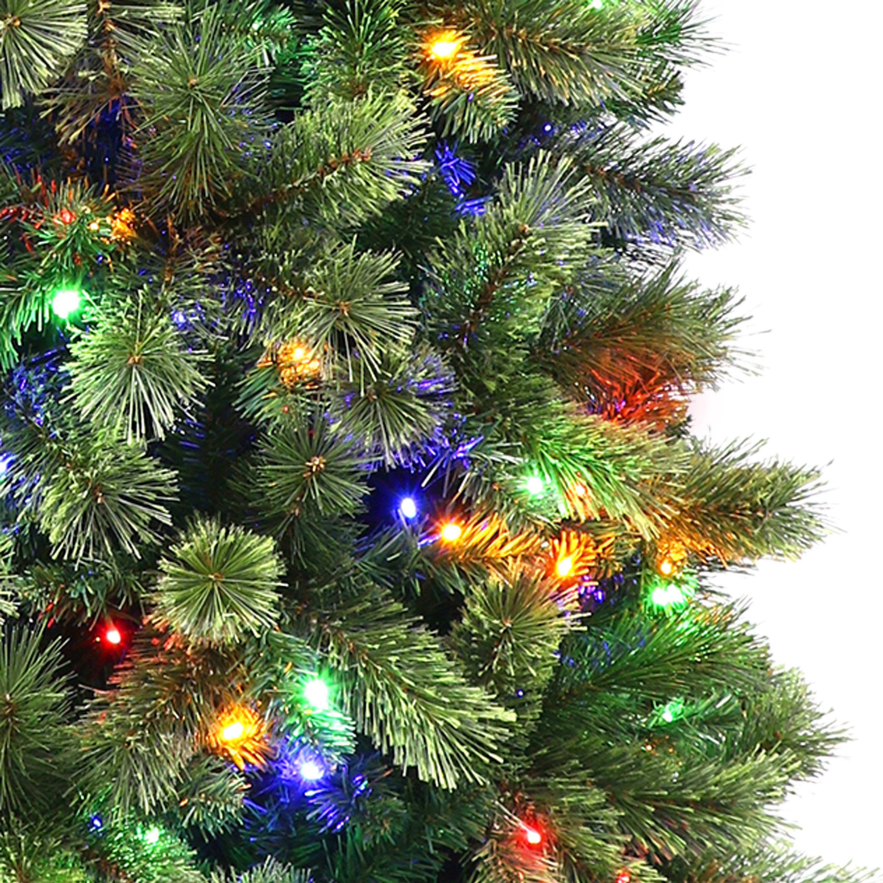 6ft Pre-Lit Montana Pine Christmas Tree